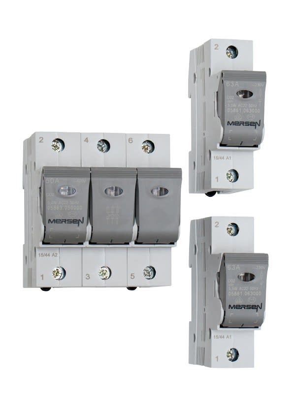 Mersen - Interrupteur-sectionneur DIN D0 Linocur® Taille D02 440VAC 35A 1 pôle