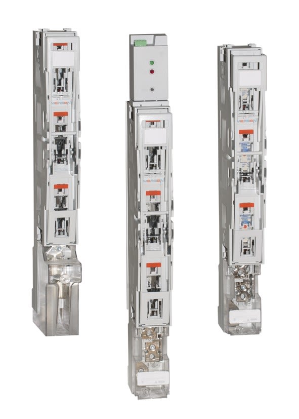 Mersen - Interrupteur-sectionneur NH 00 160A 1x3 p. bus bar 100mm bornes Al/Cu prêt pr SF