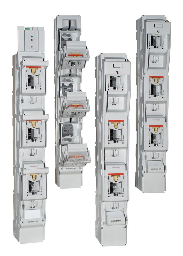 Mersen - Interrupteur-sectionneur à fusible NH t.1 250A 1x3 p. bus bar 185mm écrous M10
