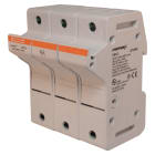 Mersen - Porte-fusible 600VAC/DC Classe J 30A 3 pôles Connexion à plaque de pression IP65
