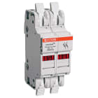 Mersen - Porte-fusible 600V AC/DC Classe CC 30A 2 pôles LED Ressort de pression IP65