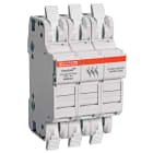 Mersen - Porte-fusible 600VAC 600VDC Classe CC 30A 3 pôles Ressort de pression IP65