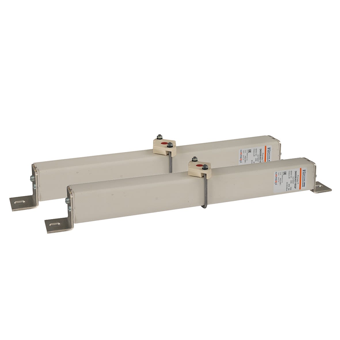 Mersen - Fusible ultra rapide 600 aR 4000VDC CEI 25A Percuteur Équerres