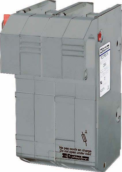 Mersen - Porte-fusible - 27x60 - 170A - 1000VAC / 1250VDC - 1P - Contact auxiliaire