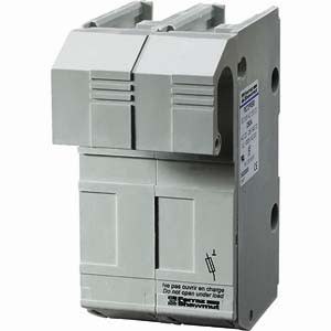 Mersen - Porte fus - Ultra Rapide - Cylindrique - 27x60 mm - 125A - 3P - PRE BS