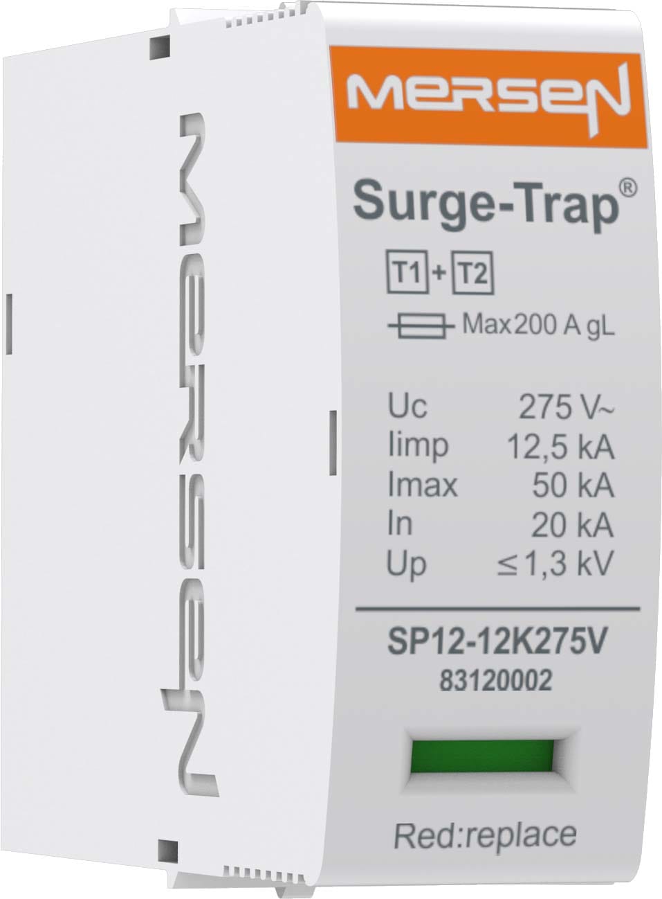 Mersen - Replaceable module T2,40kA,Uc275V,Deb