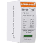 Mersen - Cartouche pour parafoudre T2+3, débrochable - Uc 150V 20kA - L/N (1Ph)