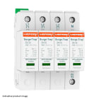 Mersen - Parafoudre T2+3, débrochable - Uc 320V 20kA - TNS (3Ph+N)