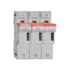 Mersen - Porte-fusible 800VAC 1000VDC UL 14x51 3 pôles IP20