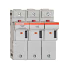 Mersen - Porte-fusible 800VAC 1000VDC UL 22x58 3 pôles Indicateur visuel IP20