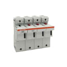 Mersen - Porte-fusible 800VAC 1000VDC UL 22x58 3 pôles + N IP20
