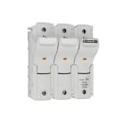 Mersen - Porte-fusible 800VAC 800VDC UL 27x60 3 p Indicateur visuel Cosses Faston IP20