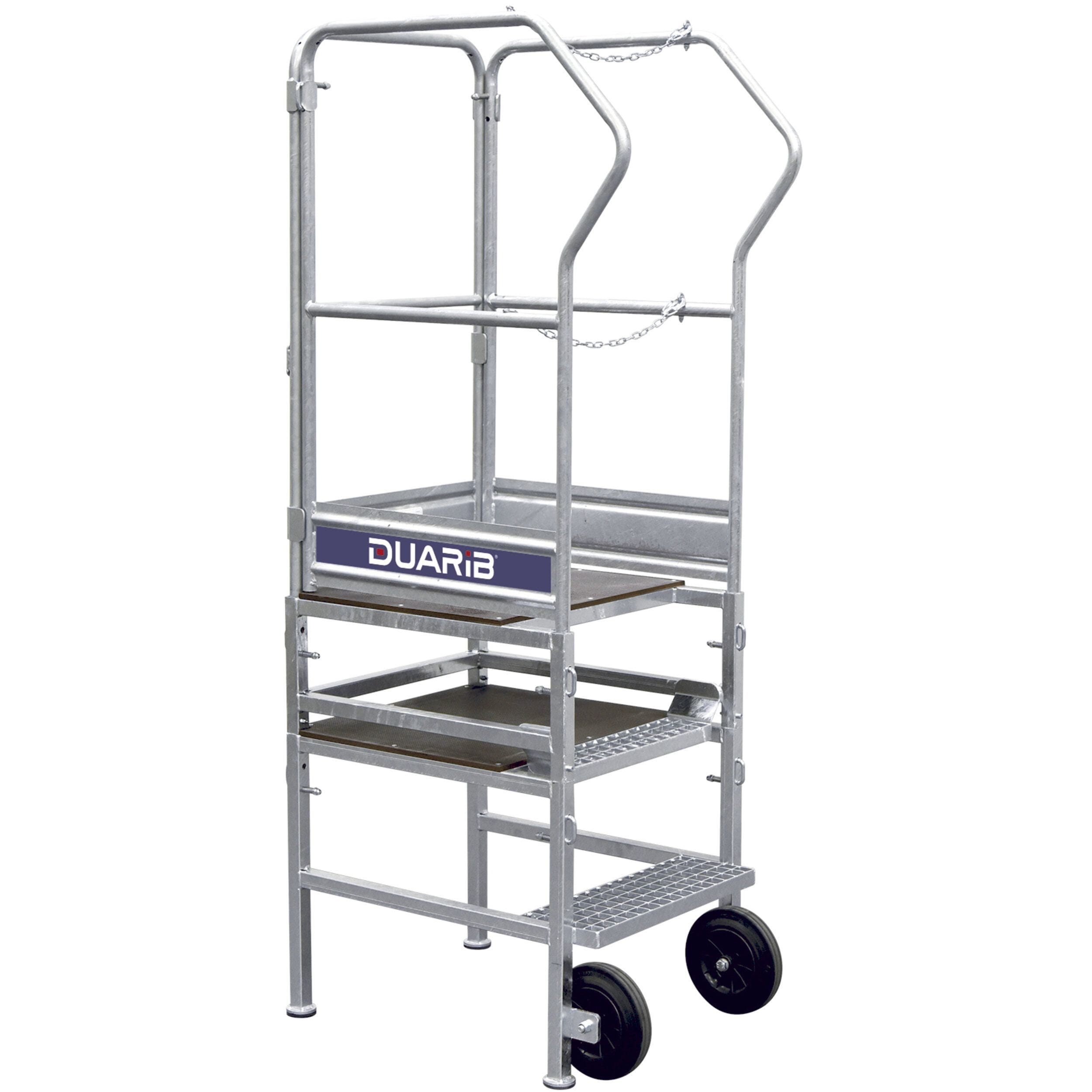 DUARIB - PLATEFORME IND ROUL HAUTEUR FIXE - SANS STABILISATEUR - CABRI 3 MARCHES