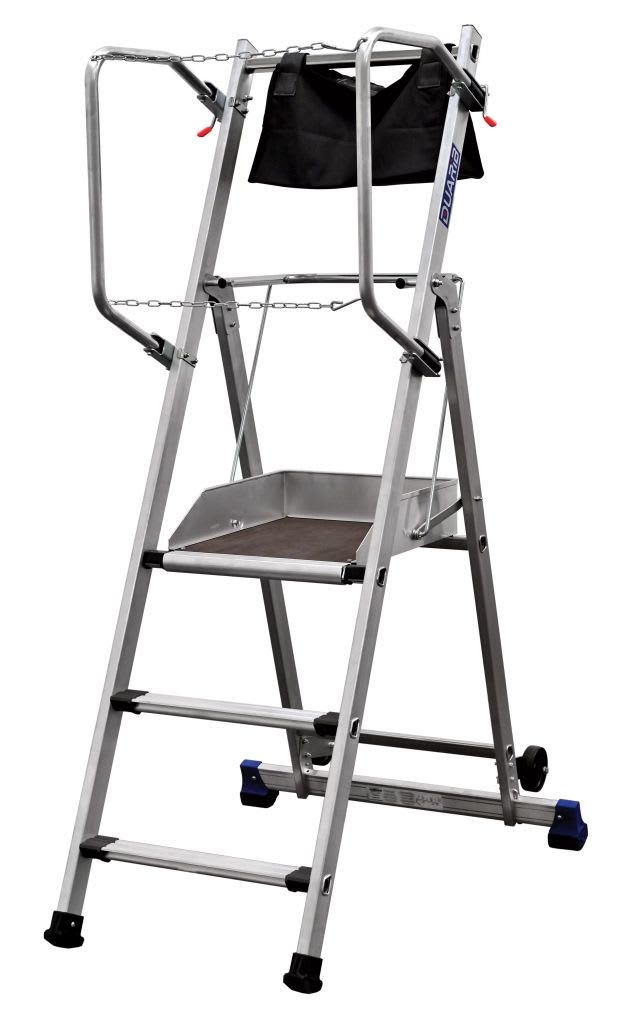 DUARIB - PLATEFORME IND ROUL HAUTEUR FIXE - AVEC STABILISATEUR - T-REX 3 MARCHES