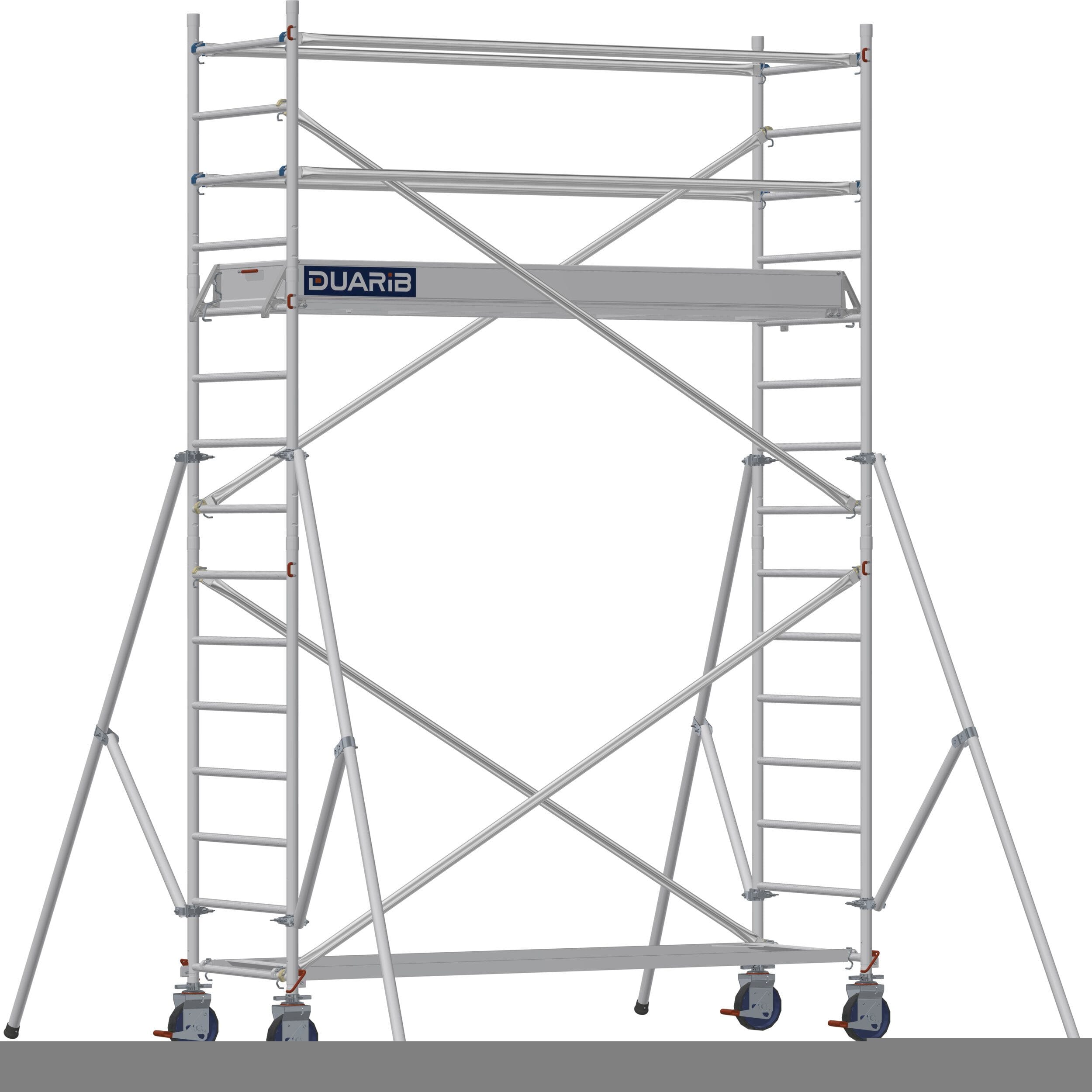 DUARIB - ECHAF ROULANT ALU - DOCKER 85 - LONG. 2M54 - LARG. 0M85 - HP 2M90 - GC LISSES