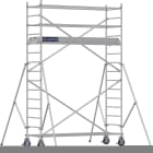 DUARIB - ECHAF ROULANT ALU - DOCKER 85 - LONG. 2M54 - LARG. 0M85 - HP 2M90 - GC LISSES