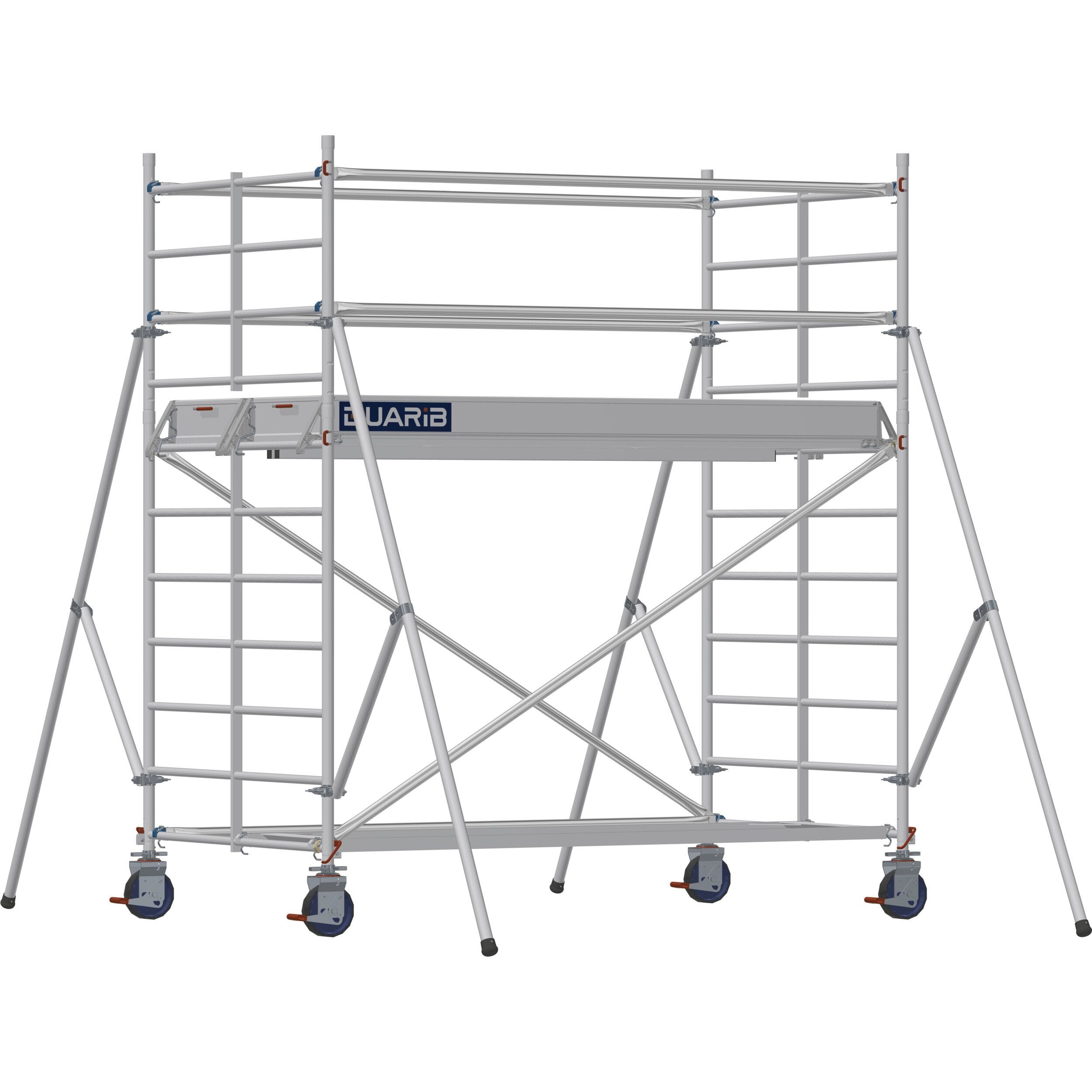 DUARIB - ECHAF ROULANT ALU - DOCKER 150 - LONG. 2M54 - LARG. 1M50 - HP 1M90 - GC LISSES