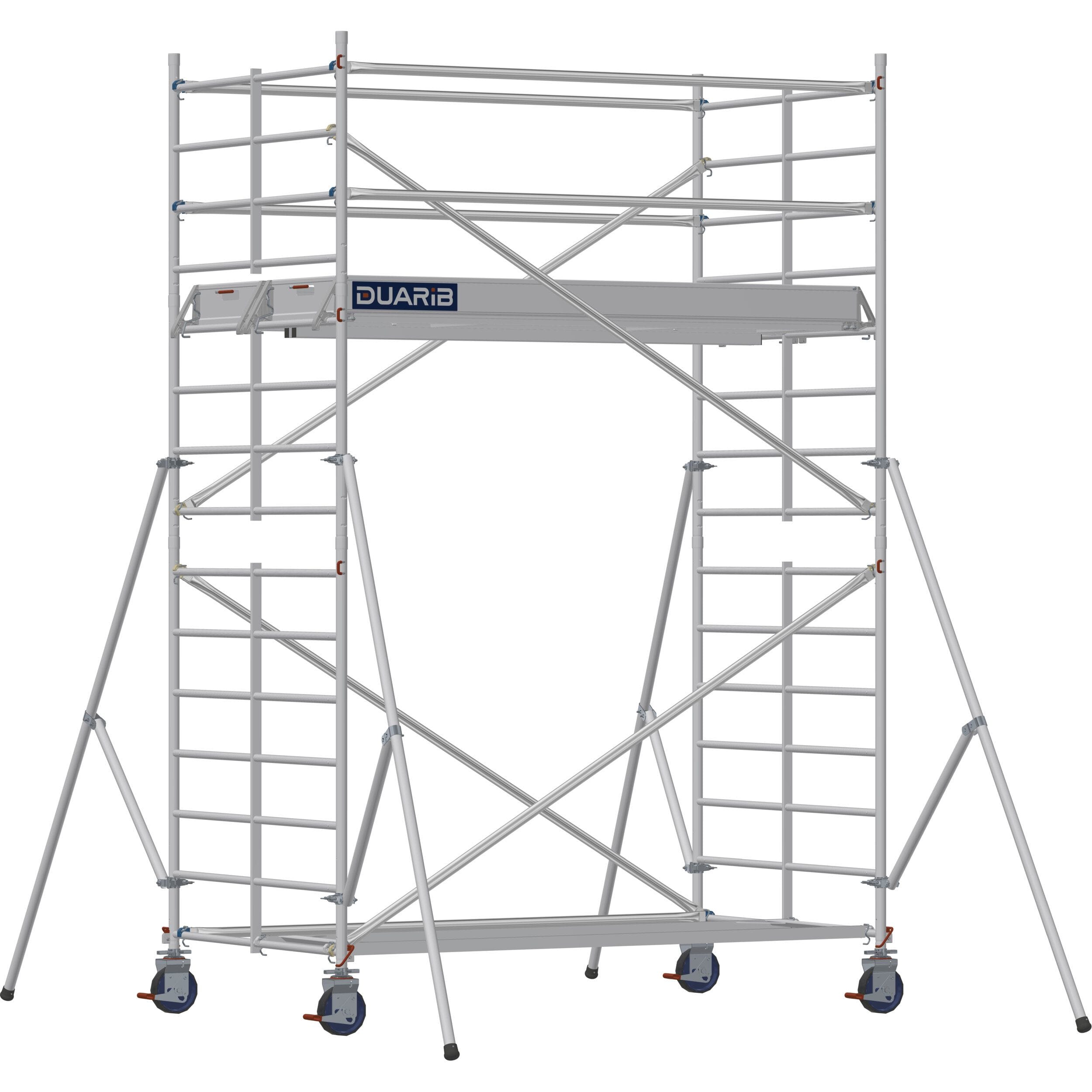 DUARIB - ECHAF ROULANT ALU - DOCKER 150 - LONG. 2M54 - LARG. 1M50 - HP 2M90 - GC LISSES