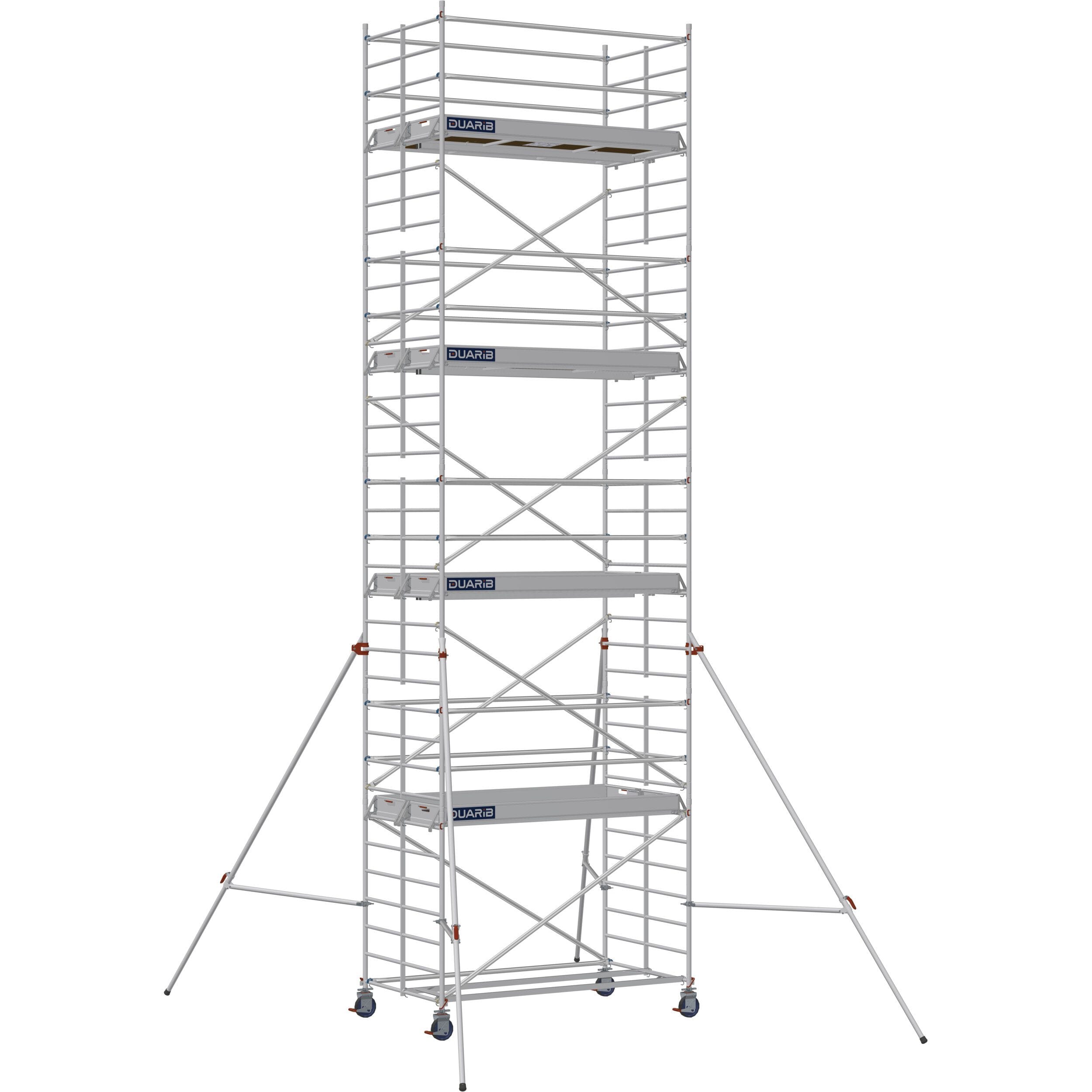 DUARIB - ECHAF ROULANT ALU - DOCKER 150 - LONG. 2M54 - LARG. 1M50 - HP 7M90 - GC LISSES