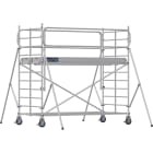 DUARIB - ECHAF ROULANT ALU - DOCKER 150 - LONG. 2M95 - LARG. 1M50 - HP 1M90 - GC MONOBLOC