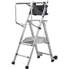 DUARIB - PLATEFORME IND ROUL HAUTEUR FIXE - SANS STABILISATEUR - T-REX 2 MARCHES