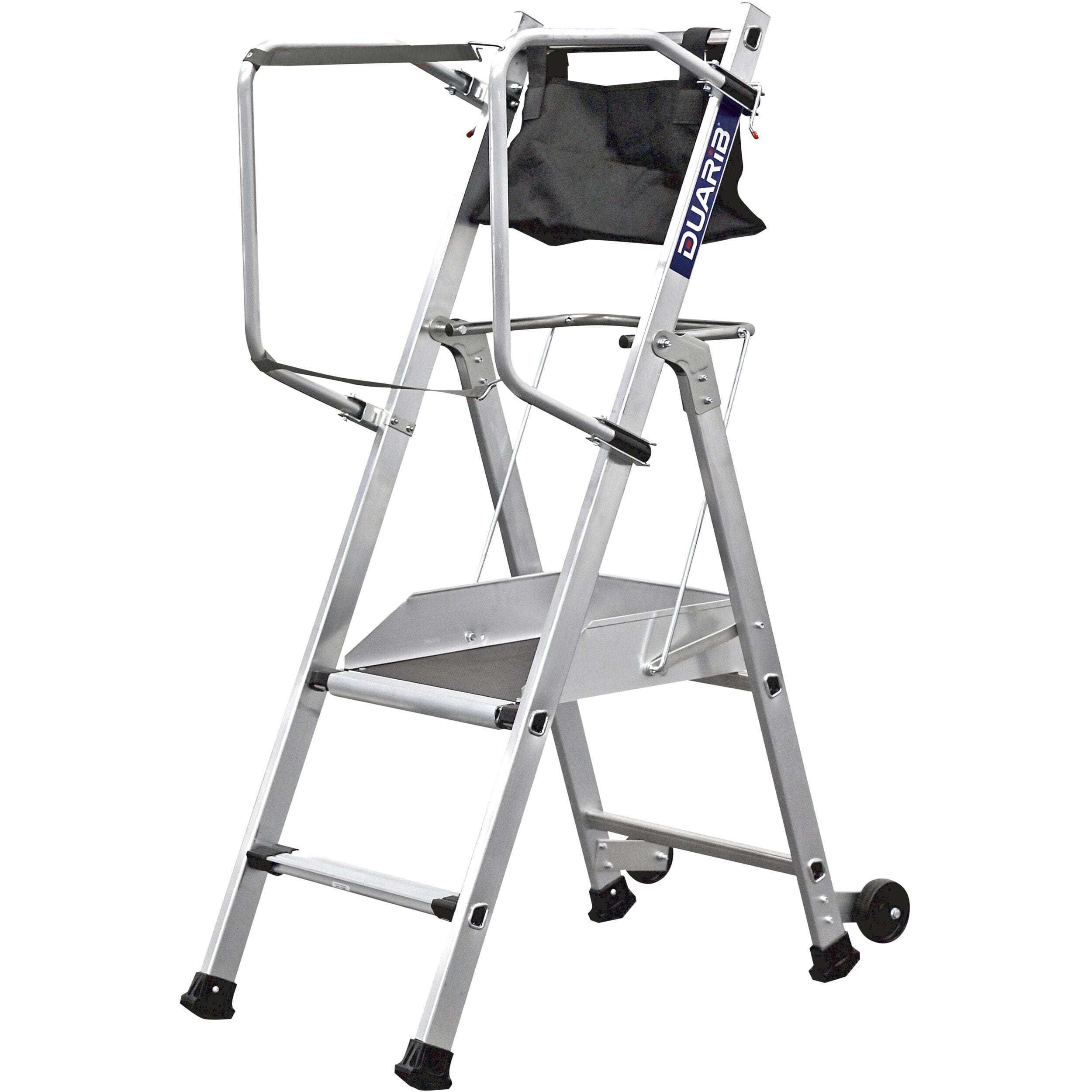 DUARIB - PLATEFORME IND ROUL HAUTEUR FIXE - SANS STABILISATEUR - T-REX 2 MARCHES