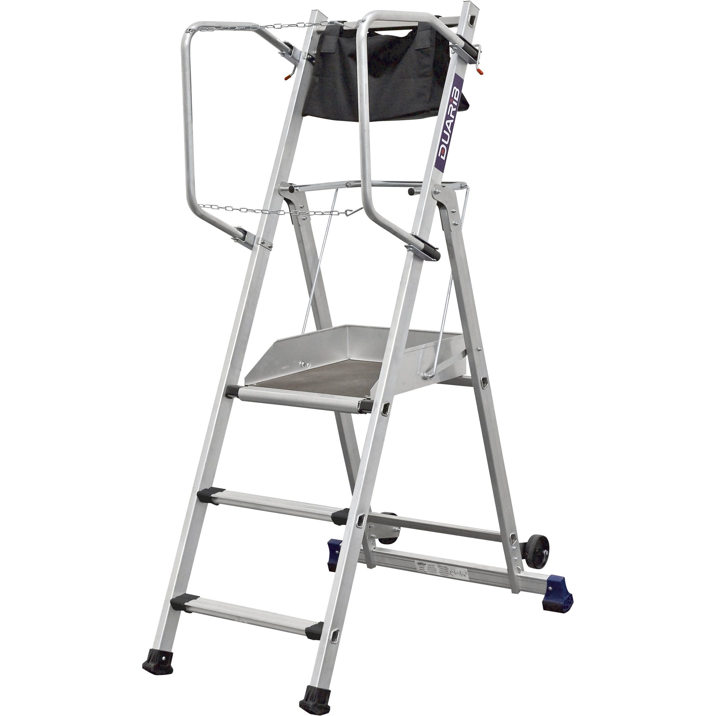 DUARIB - PLATEFORME IND ROUL HAUTEUR FIXE - AVEC STABILISATEUR - T-REX 3 MARCHES