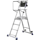 DUARIB - PLATEFORME IND ROUL HAUTEUR FIXE - AVEC STABILISATEURS - T-REX 4 MARCHES