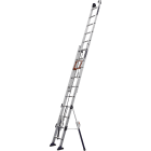 DUARIB - ECHELLE COULISSANTE A CORDE AVEC STABILISATEURS C2 STAB 2x10 3m00/4m95 DUARIB