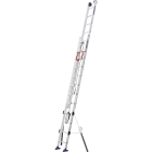DUARIB - ECHELLE COULISSANTE A CORDE AVEC STABILISATEURS C2 STAB 2x12 3m55/6m05 DUARIB