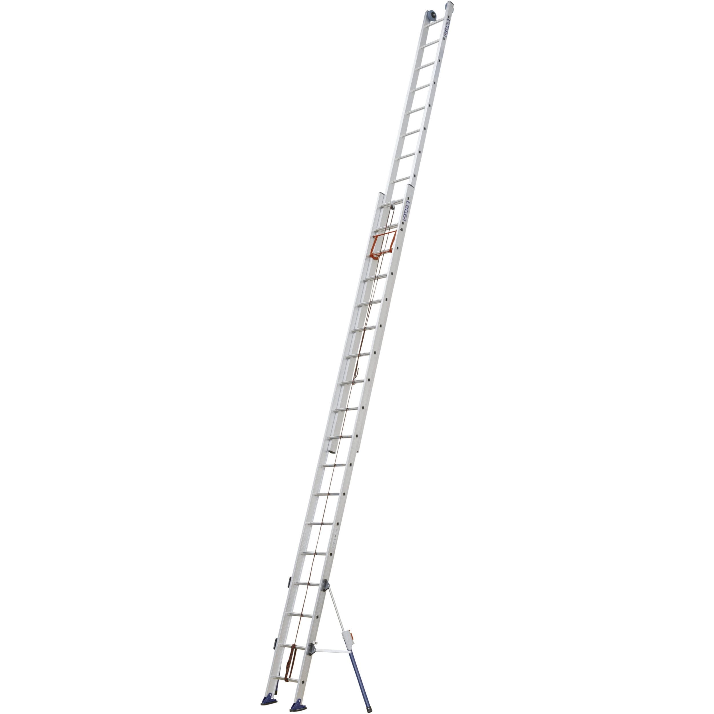 DUARIB - ECHELLE COULISSANTE A CORDE AVEC STABILISATEURS C2 STAB 2x18 5m25/9m15 DUARIB
