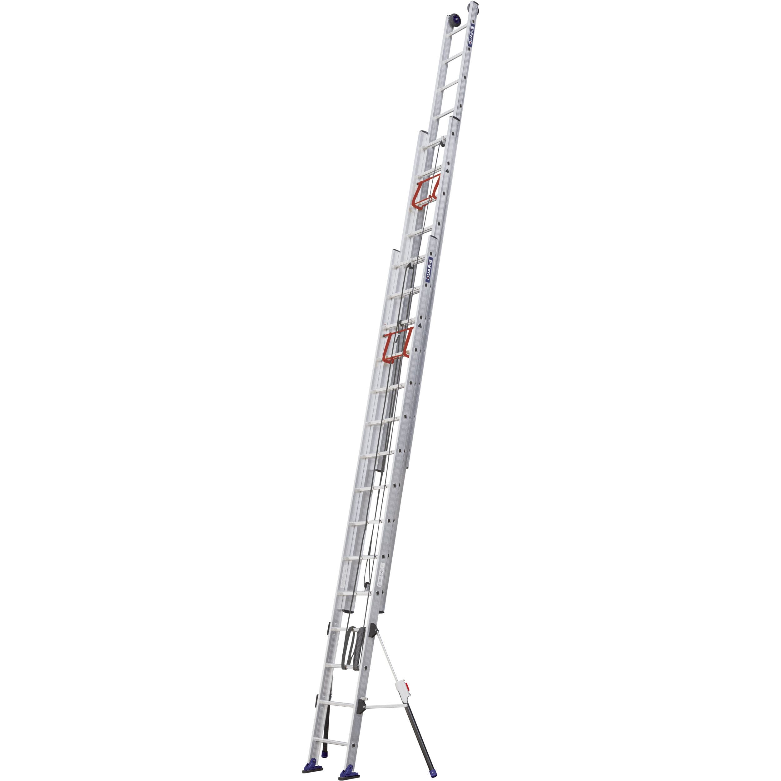 DUARIB - ECHELLE COULISSANTE A CORDE AVEC STABILISATEURS C3 STAB 3x15 4m40/10m55 DUARIB