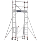 DUARIB - ECHAF ROULANT ALU - ALTITUDE ALU - LONG. 1M35 - HP 2M80 - BASE PLIAN - GC LISSES
