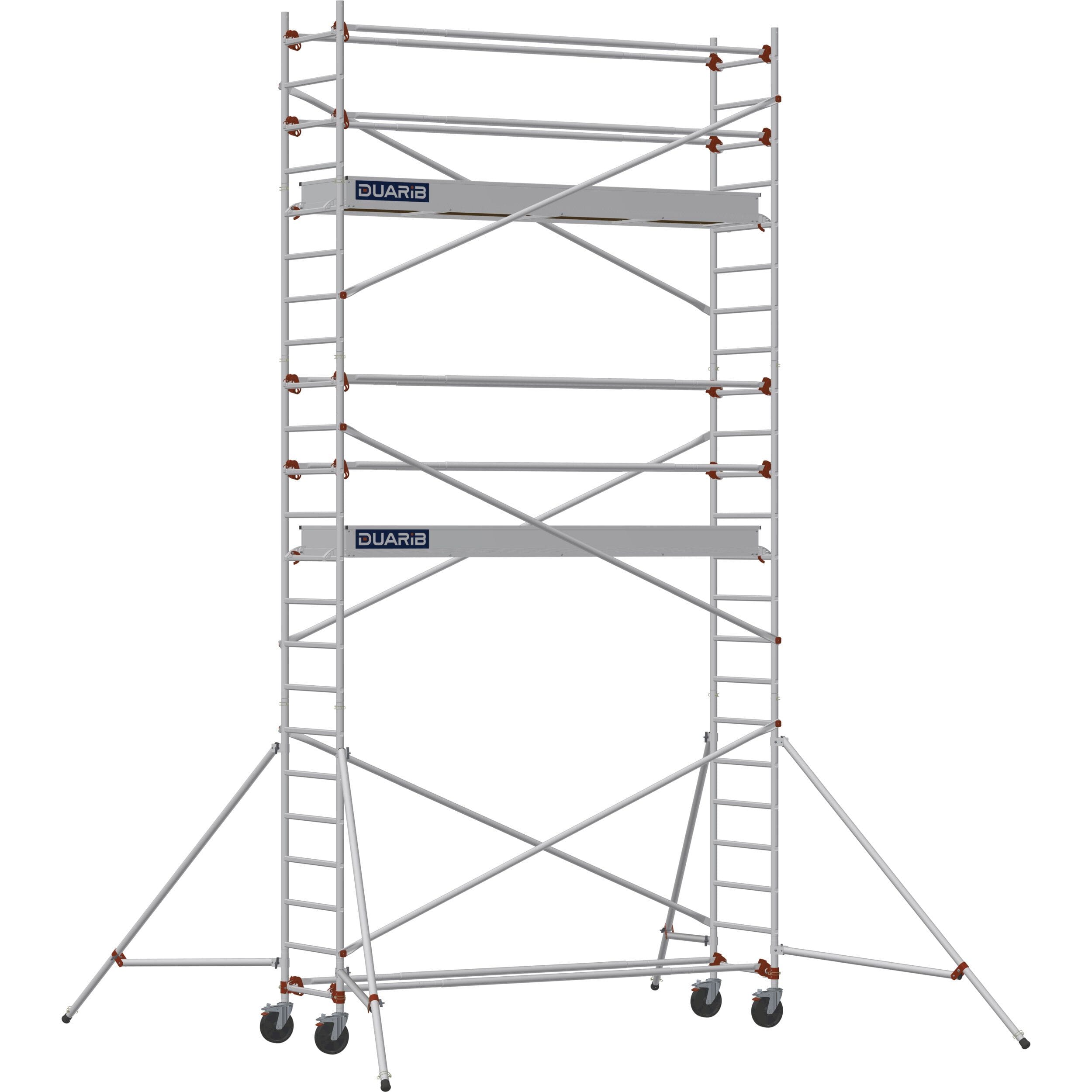 DUARIB - ECHAF ROULANT ALU - ALTITUDE ALU - LONG. 3M00 - HP 4M90 - BASE STD - GC LISSES