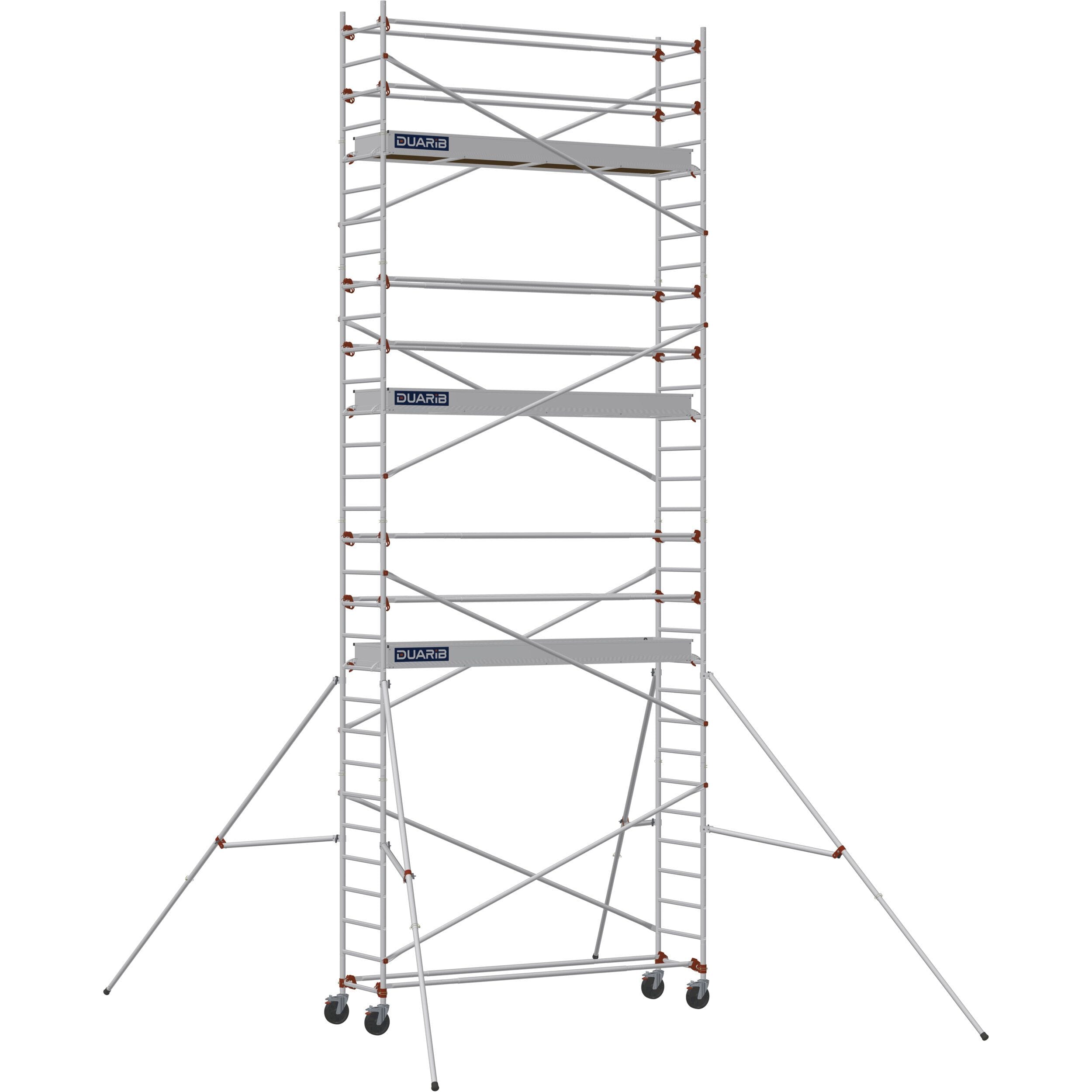 DUARIB - ECHAF ROULANT ALU - ALTITUDE ALU - LONG. 3M00 - HP 6M90 - BASE STD - GC LISSES