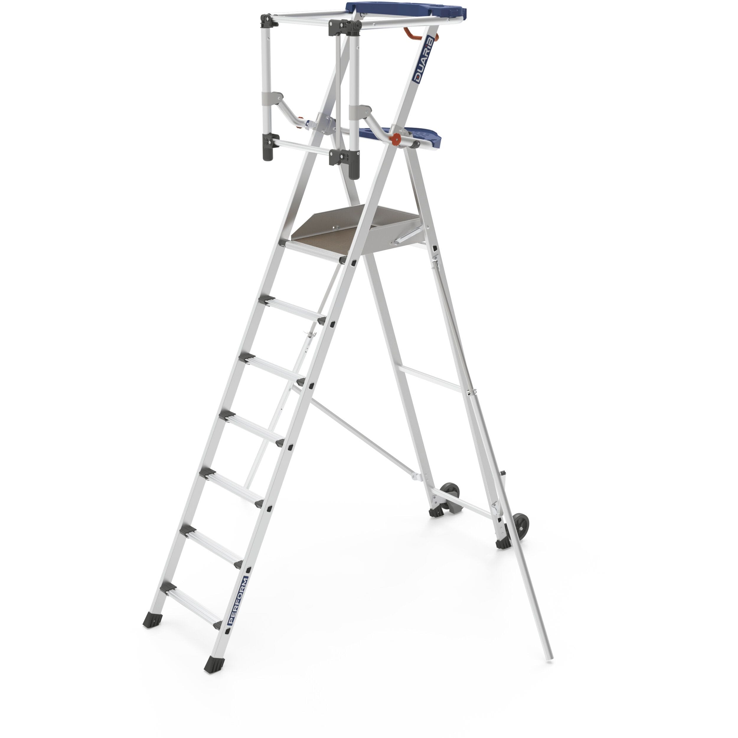 DUARIB - PLATEFORME IND ROUL HAUTEUR FIXE - AVEC STABILISATEURS - PERFORM 7 MARCHES