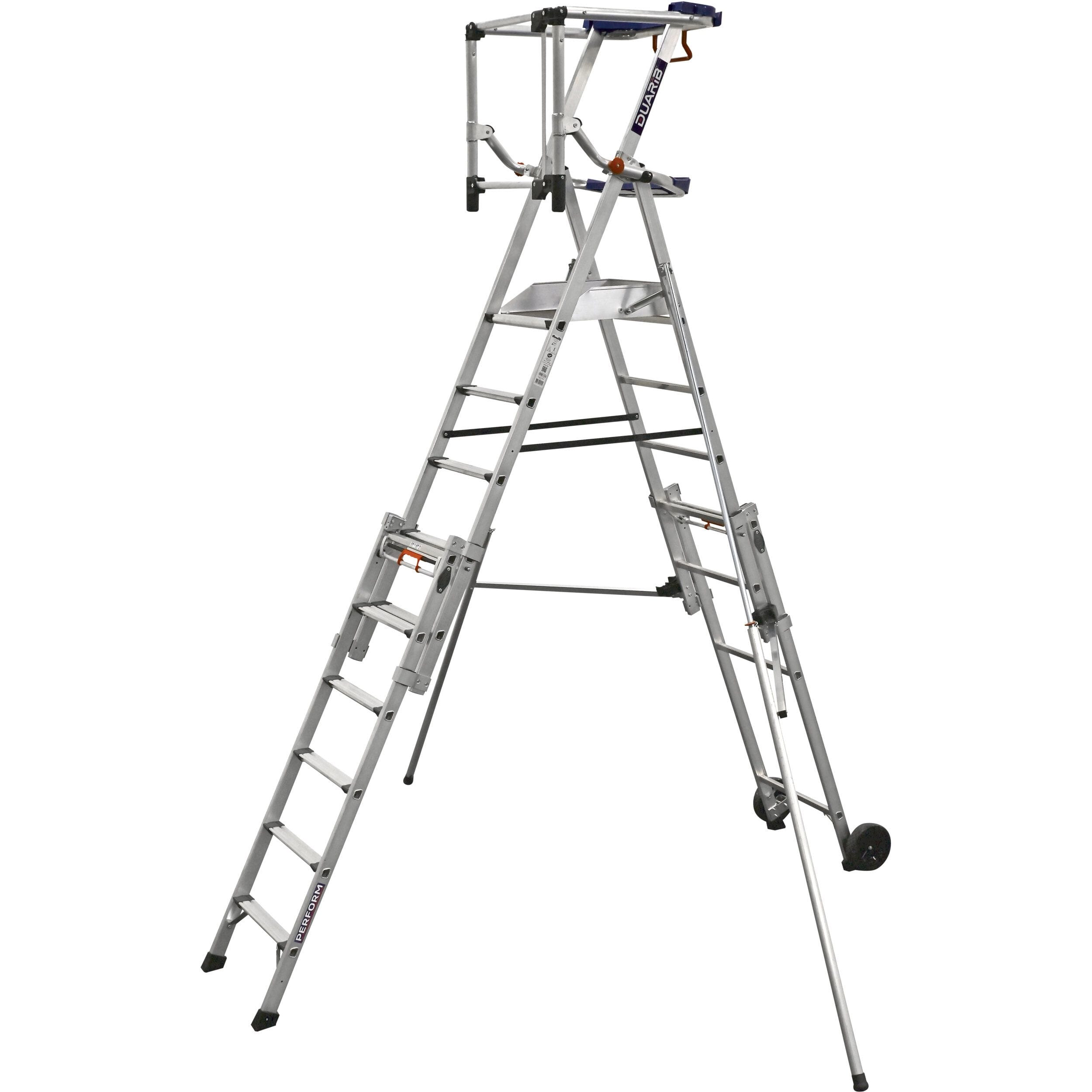 DUARIB - PLATEFORME INDIVIDUELLE ROULANTE HAUTEUR REGLABLE - PERFORM 6 A 9 MARCHES