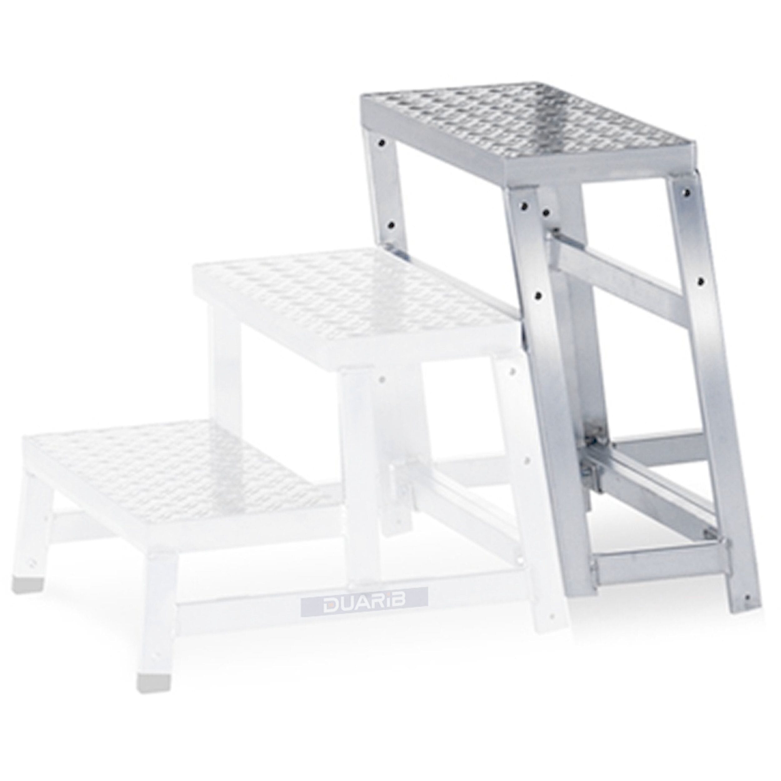 DUARIB - MARCHEPIED INDUSTRIEL MODULAIRE REHAUSSE MODULO 3 MARCHES DUARIB