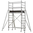 DUARIB - ECHAFAUDAGE ROULANT ALUMINIUM - INITIAL - LONG. 1M40 - HP 1M90 - GC LISSES