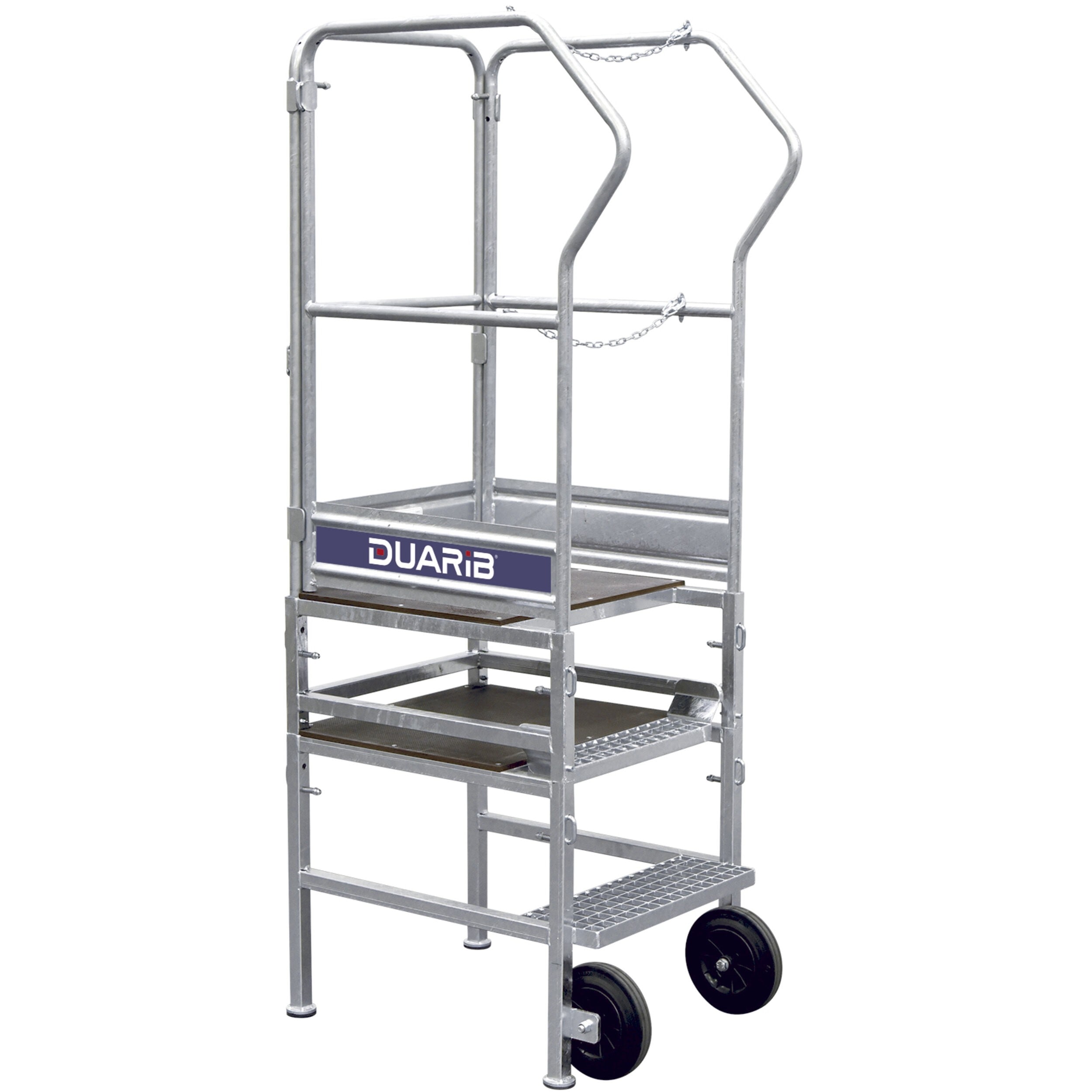 DUARIB - PLATEFORME IND ROUL HAUTEUR FIXE - SANS STABILISATEUR - CABRI 3 MARCHES