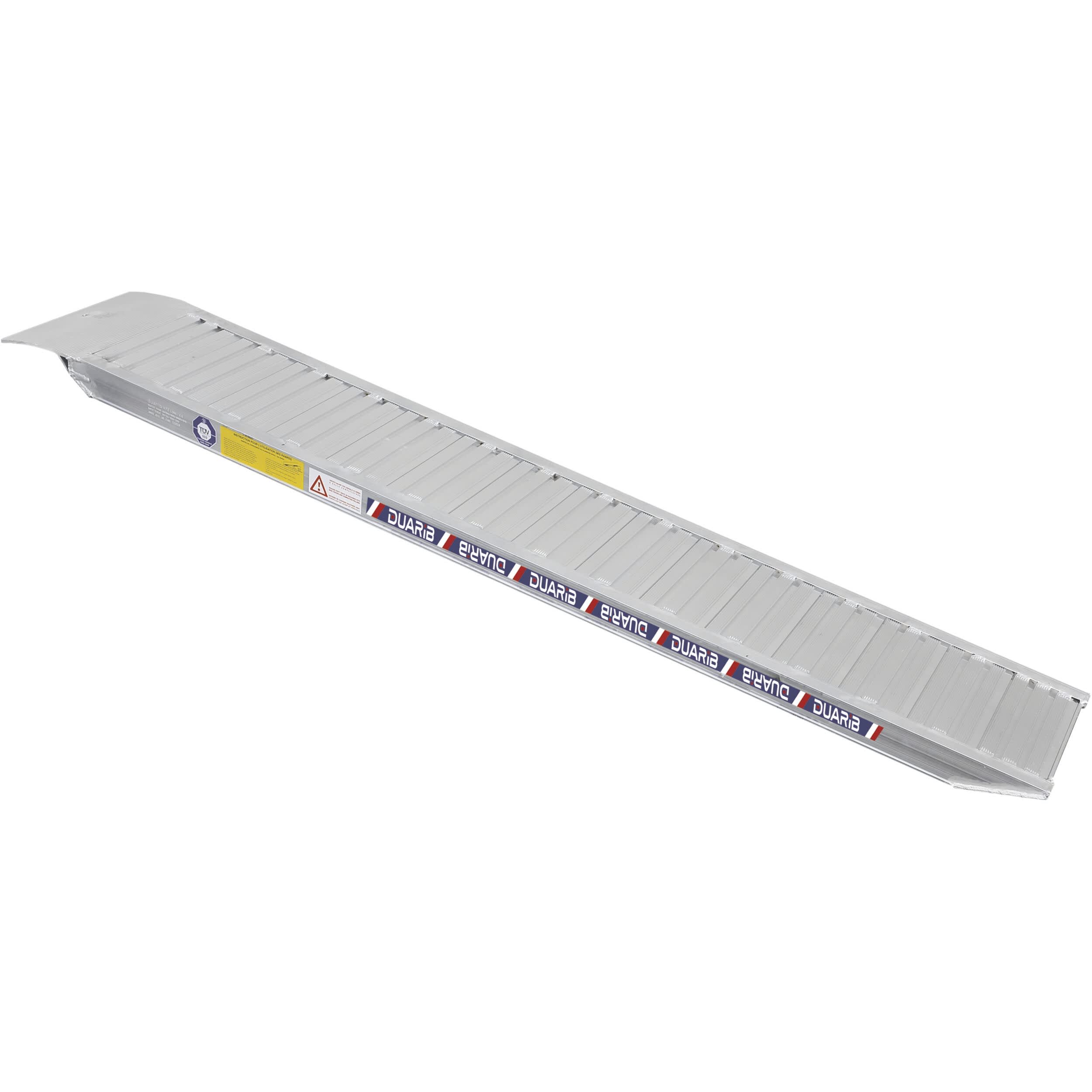 DUARIB - RAMPE ALUMINIUM - LONGUEUR 3M50 - LARGEUR 0M43 - SANS REBORDS