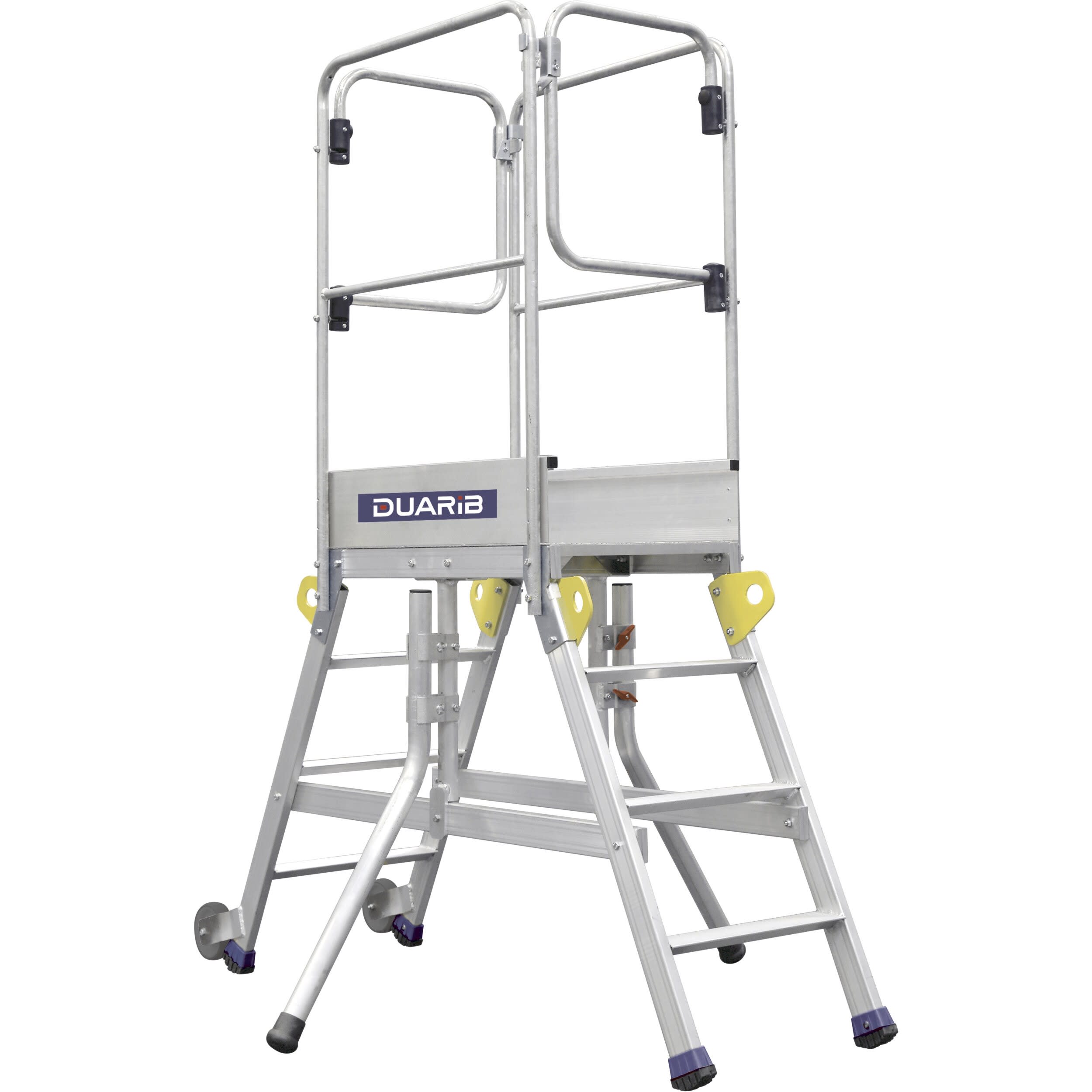 DUARIB - PLATEFORME HAUTEUR FIXE - ENTRE BANCHE DOUBLE ACCES - 3 MARCHES