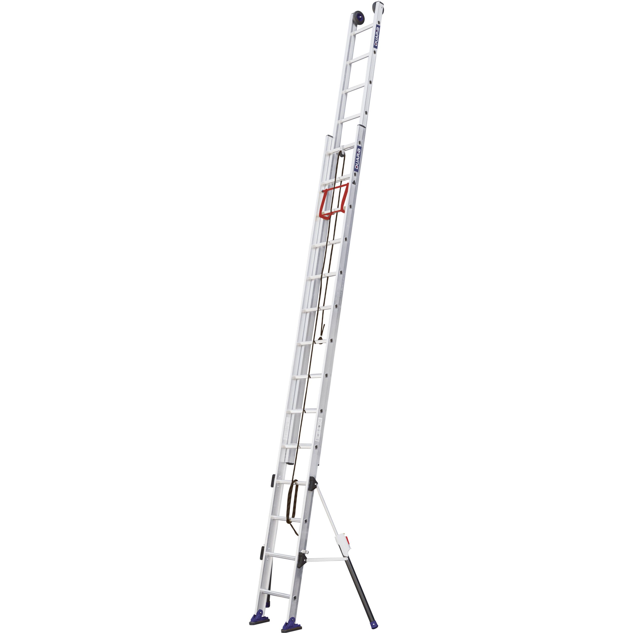 DUARIB - ECHELLE COULISSANTE A CORDE AVEC STABILISATEURS C2 STAB 2X14 4M10/6M60 DUARIB