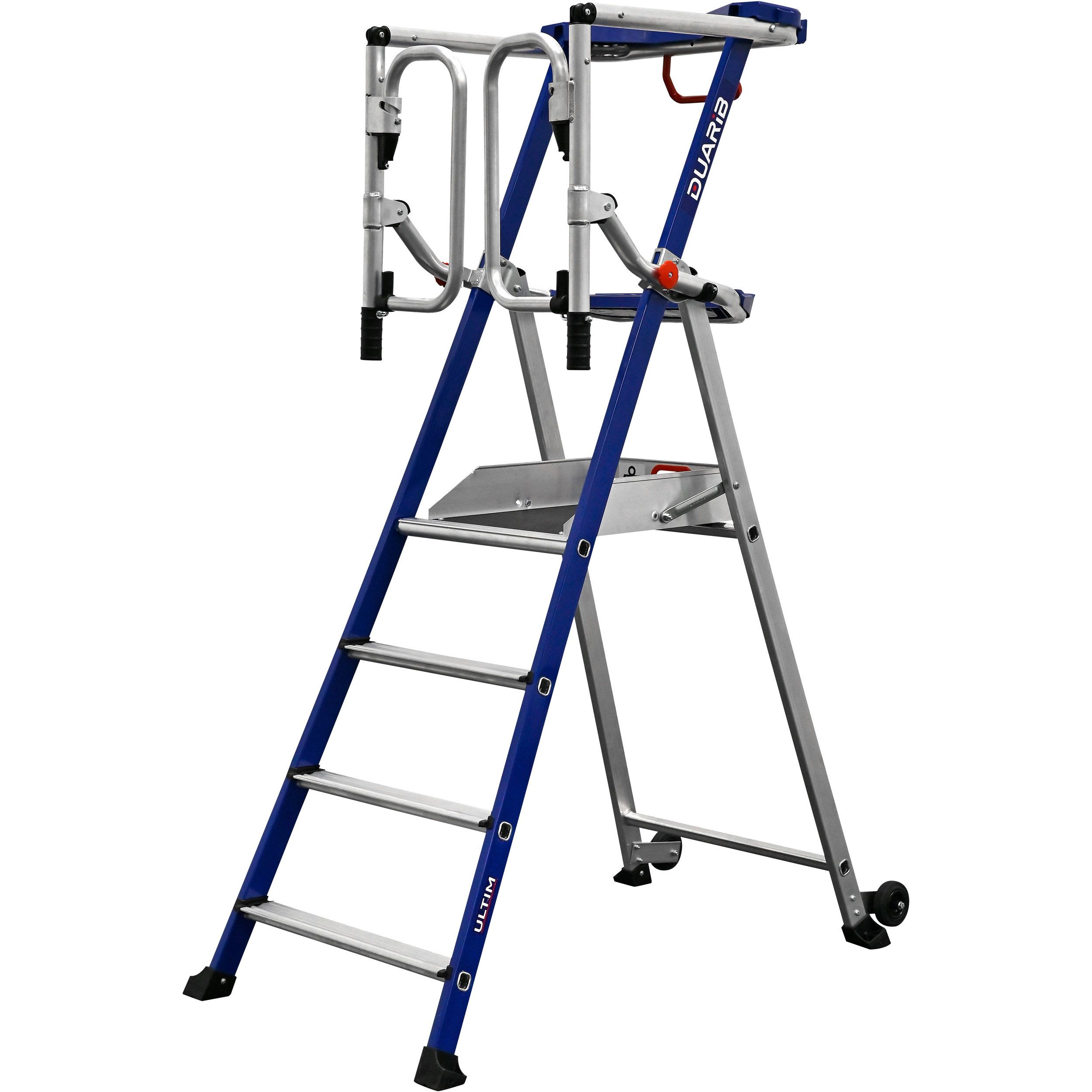 DUARIB - PLATEFORME IND ROUL HAUTEUR FIXE - SANS STABILISATEUR - ULTIM 4 MARCHES