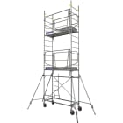 DUARIB - ECHAF ROULANT ACIER - AC BANCHE - LONGUEUR 2M00 - HAUTEUR PLANCHER 4M00