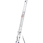 DUARIB - ECHELLE COULISSANTE A CORDE AVEC STABILISATEURS C2 STAB 2X12 3M55/6M05 DUARIB