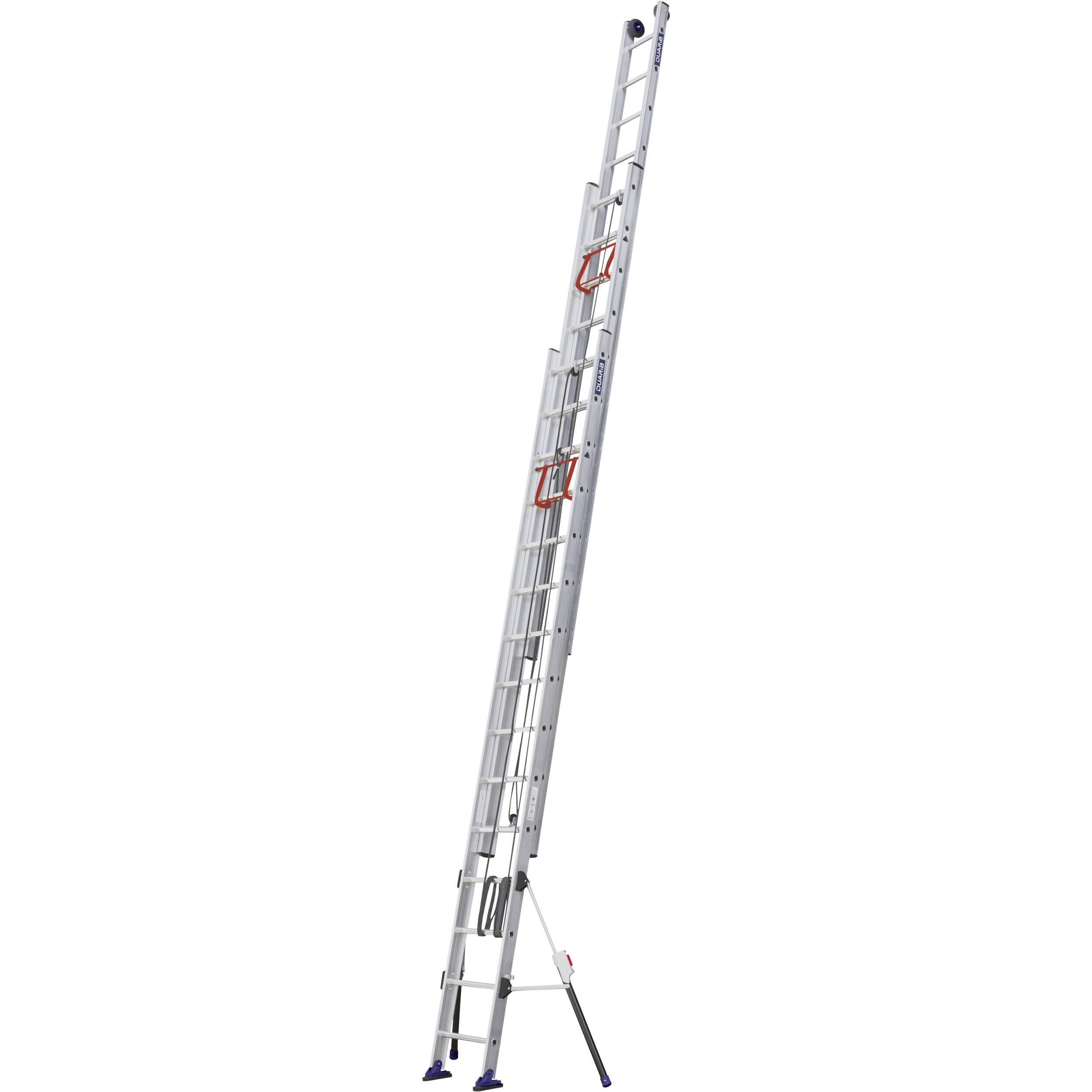 DUARIB - ECHELLE COULISSANTE A CORDE AVEC STABILISATEURS C3 STAB 3X15 4M40/10M55 DUARIB