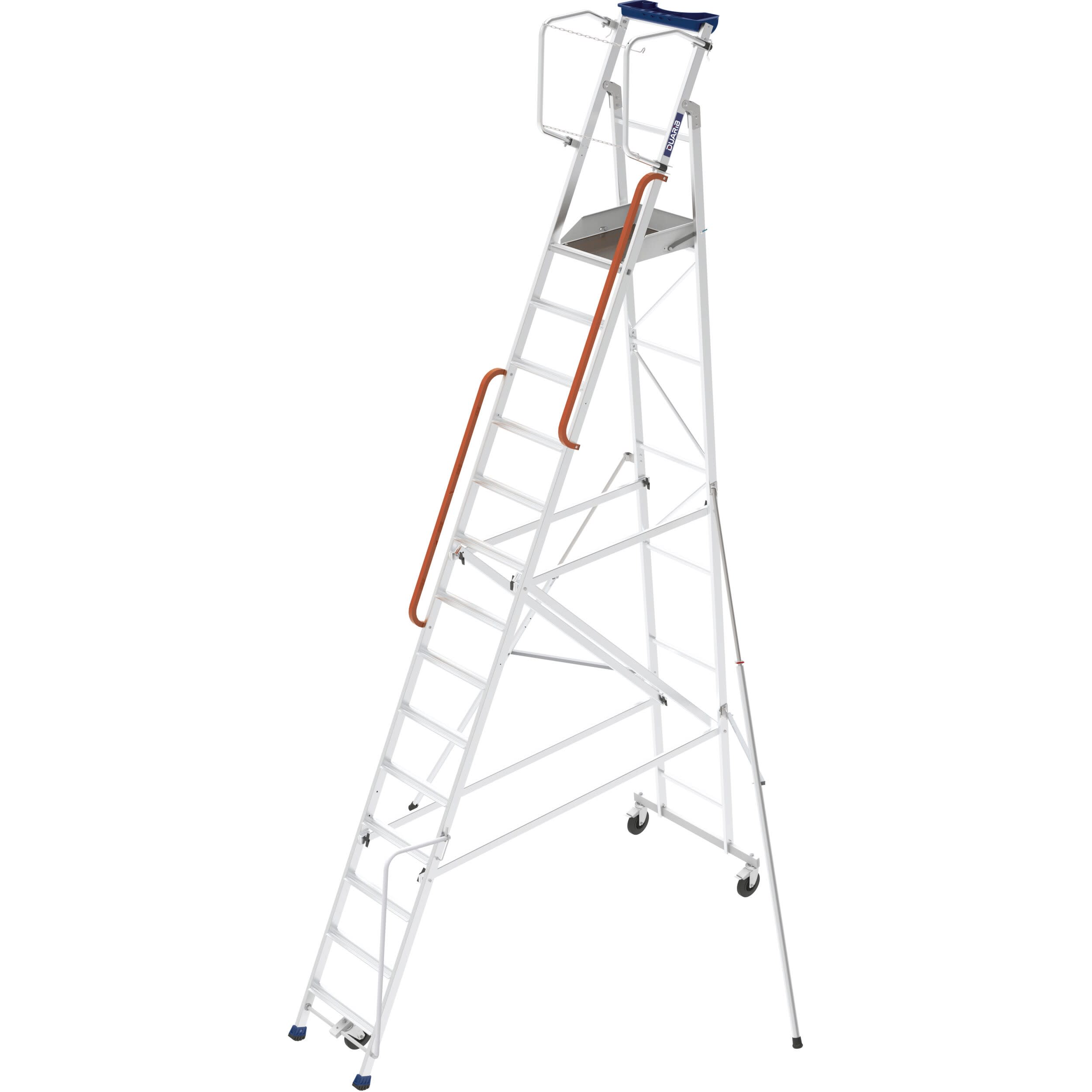 DUARIB - PLATE-FORME DE RAYONNAGE ALUMINIUM ERM 14 MARCHES