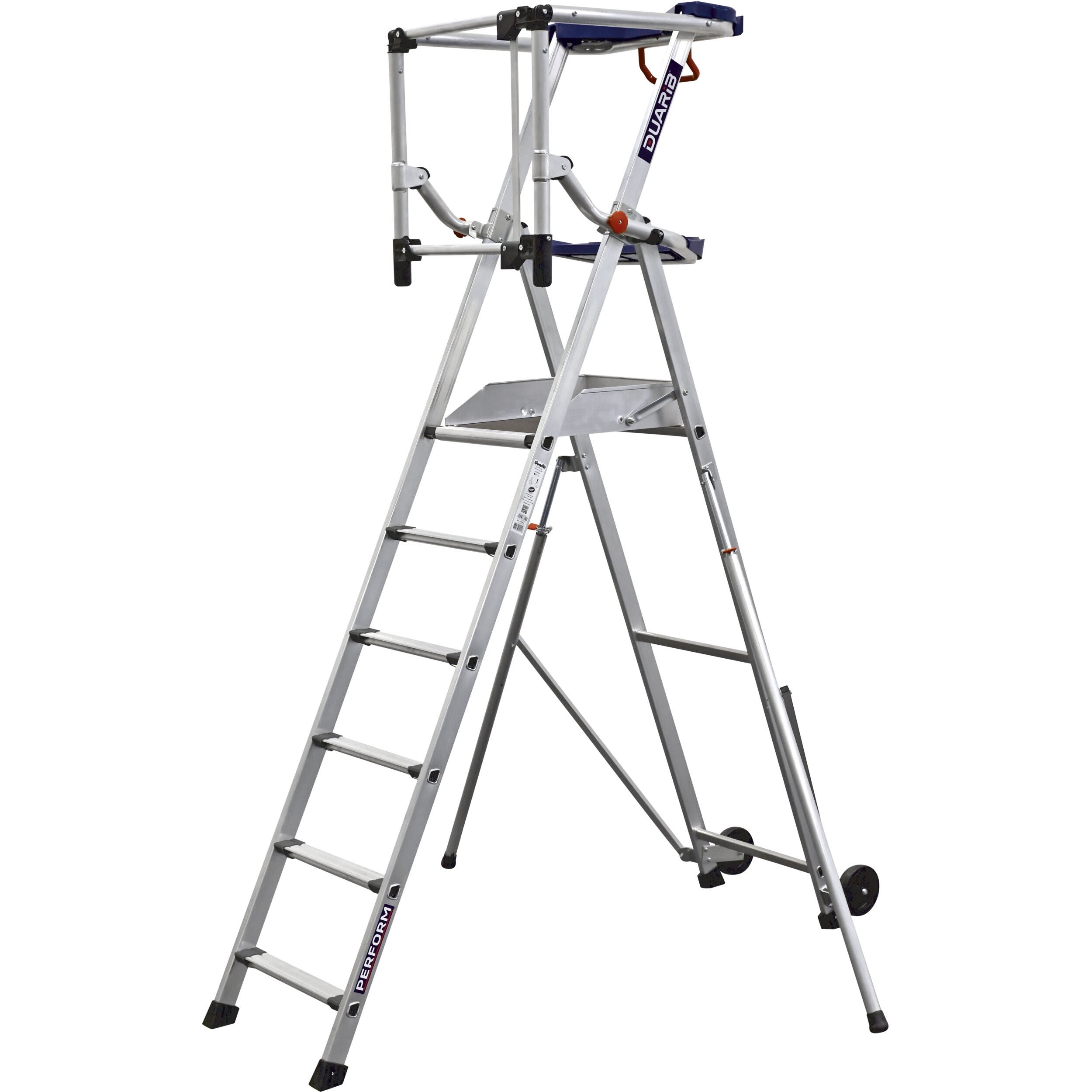 DUARIB - PLATEFORME IND ROUL HAUTEUR FIXE - AVEC STABILISATEURS - PERFORM 6 MARCHES