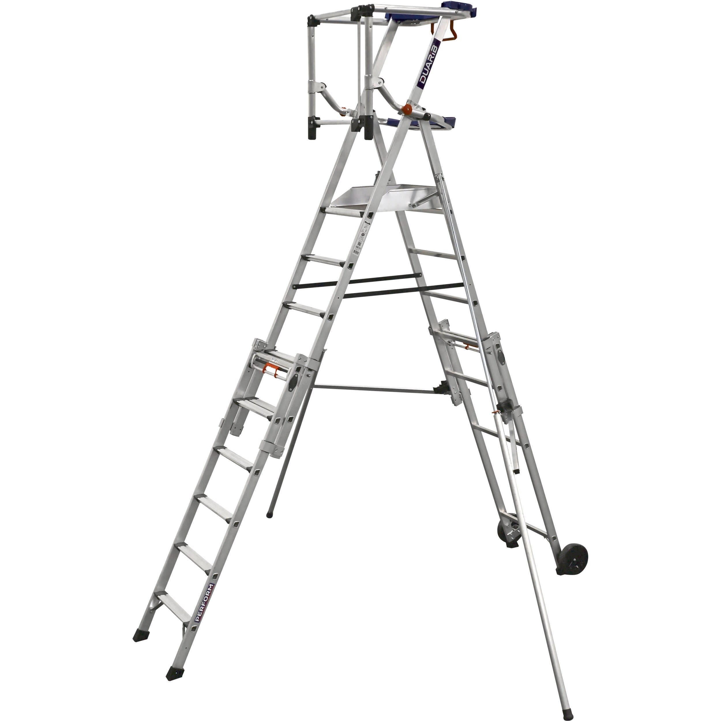 DUARIB - PLATEFORME INDIVIDUELLE ROULANTE HAUTEUR REGLABLE - PERFORM 6 A 9 MARCHES